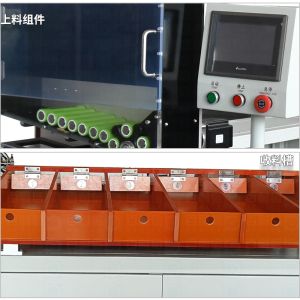 百耐信圓柱鋰電池自動掃碼分選機FX-06C