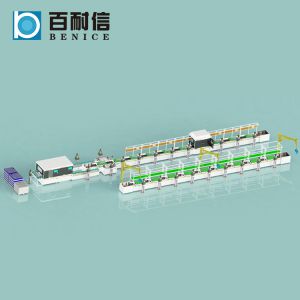 百耐信方形鋁殼電池工商業(yè)儲能模組激光產(chǎn)線