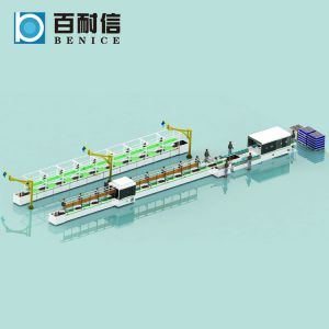 百耐信方形鋁殼電池工商業(yè)儲能模組激光產(chǎn)線